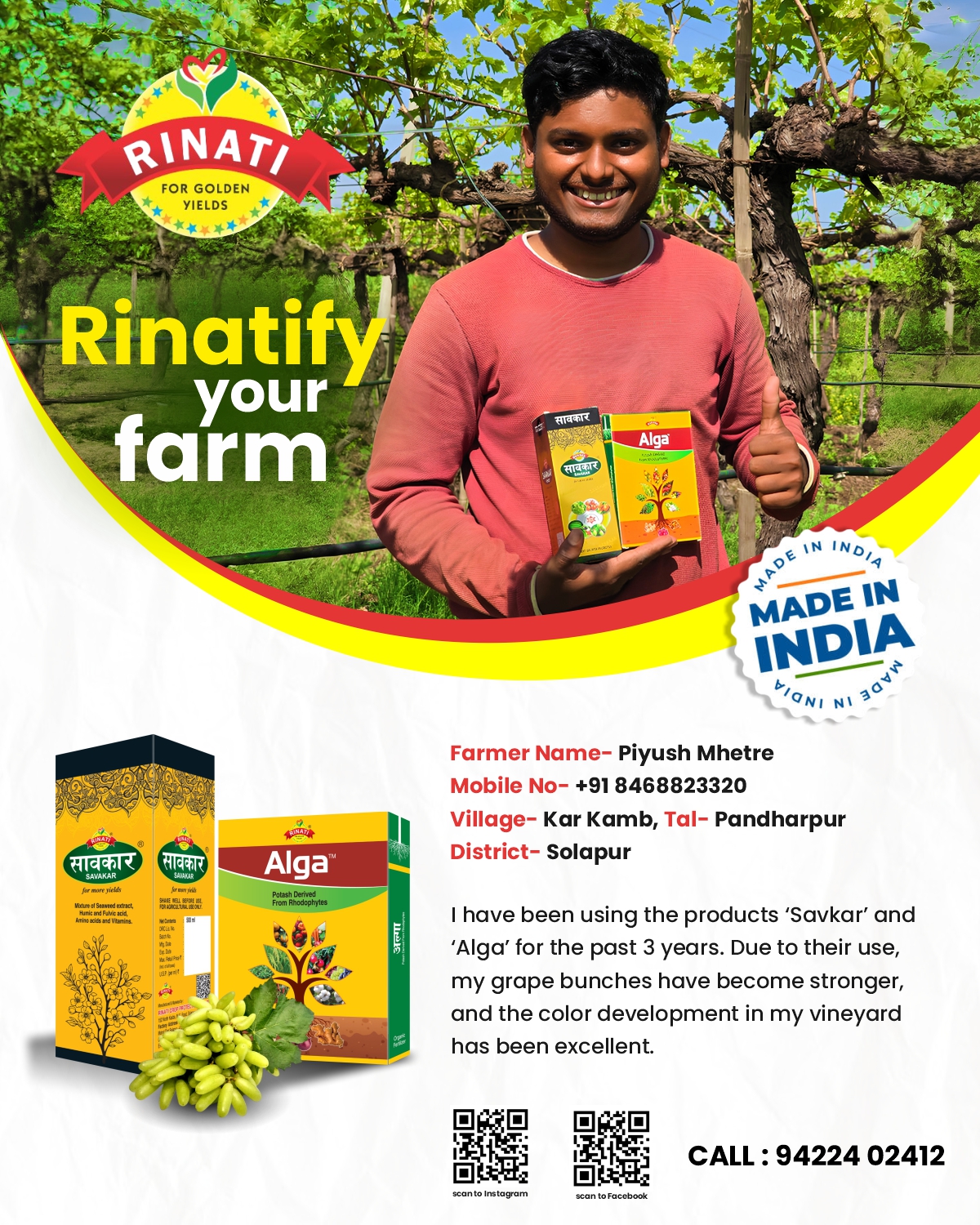 Farmer Result